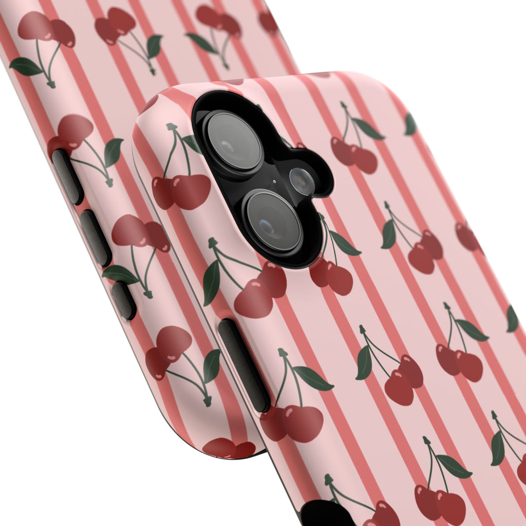 Cherry Kiss MagSafe Impact-Resistant Case