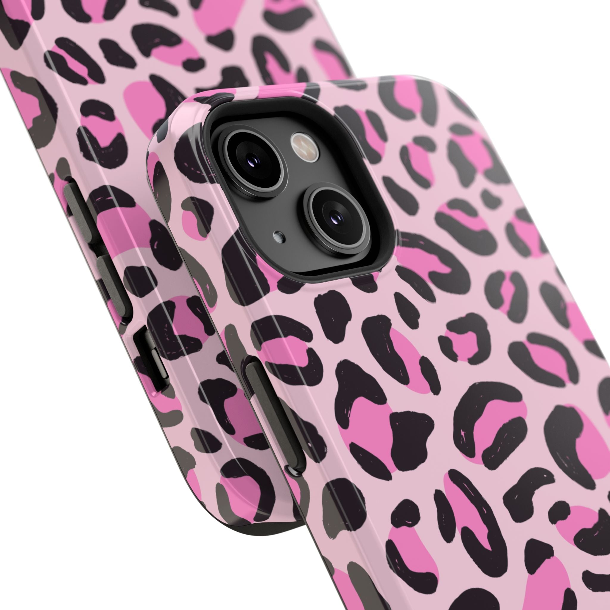 Pink Safari Impact-Resistant MagSafe Phone Case