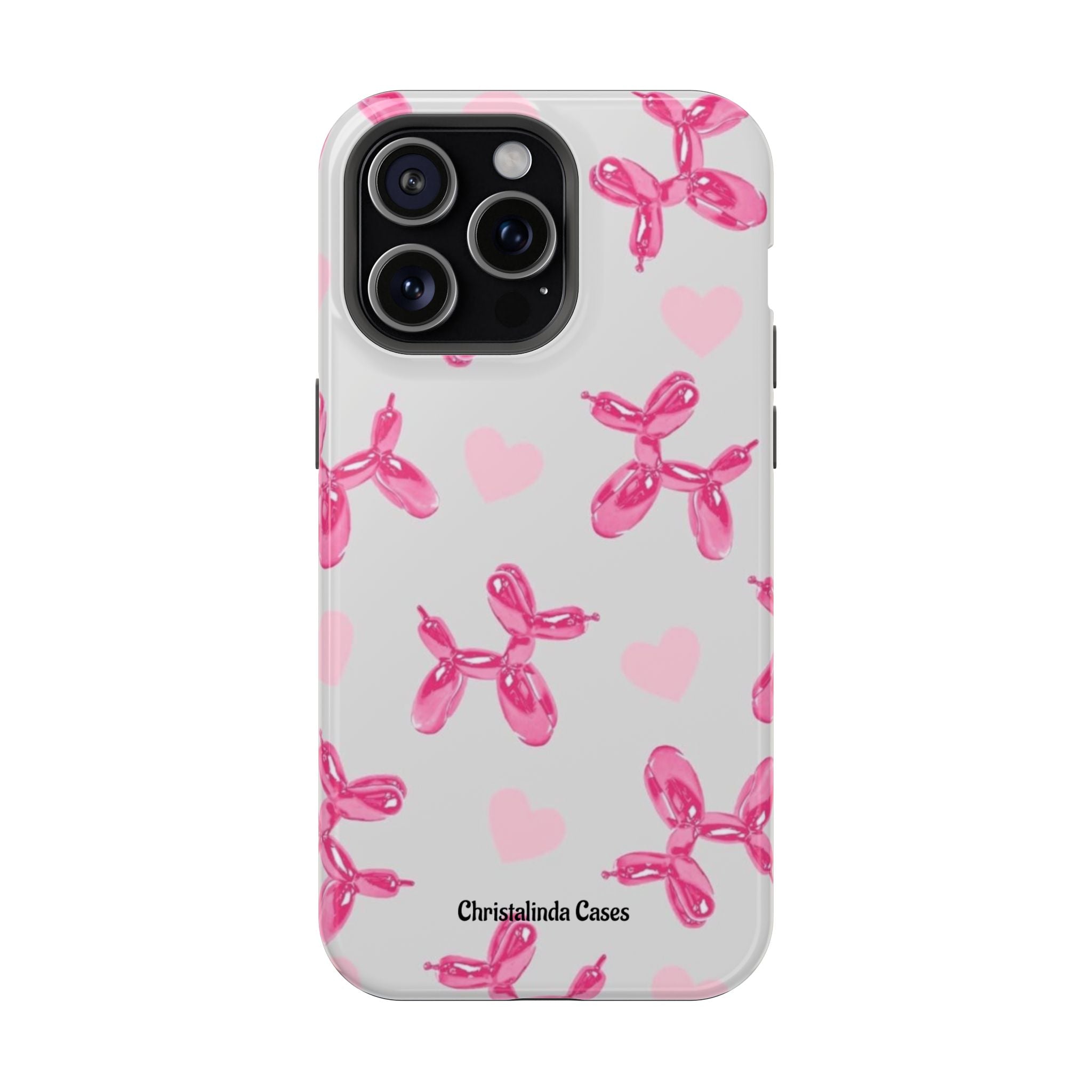 Balloon Charm Impact-Resistant MagSafe phone case
