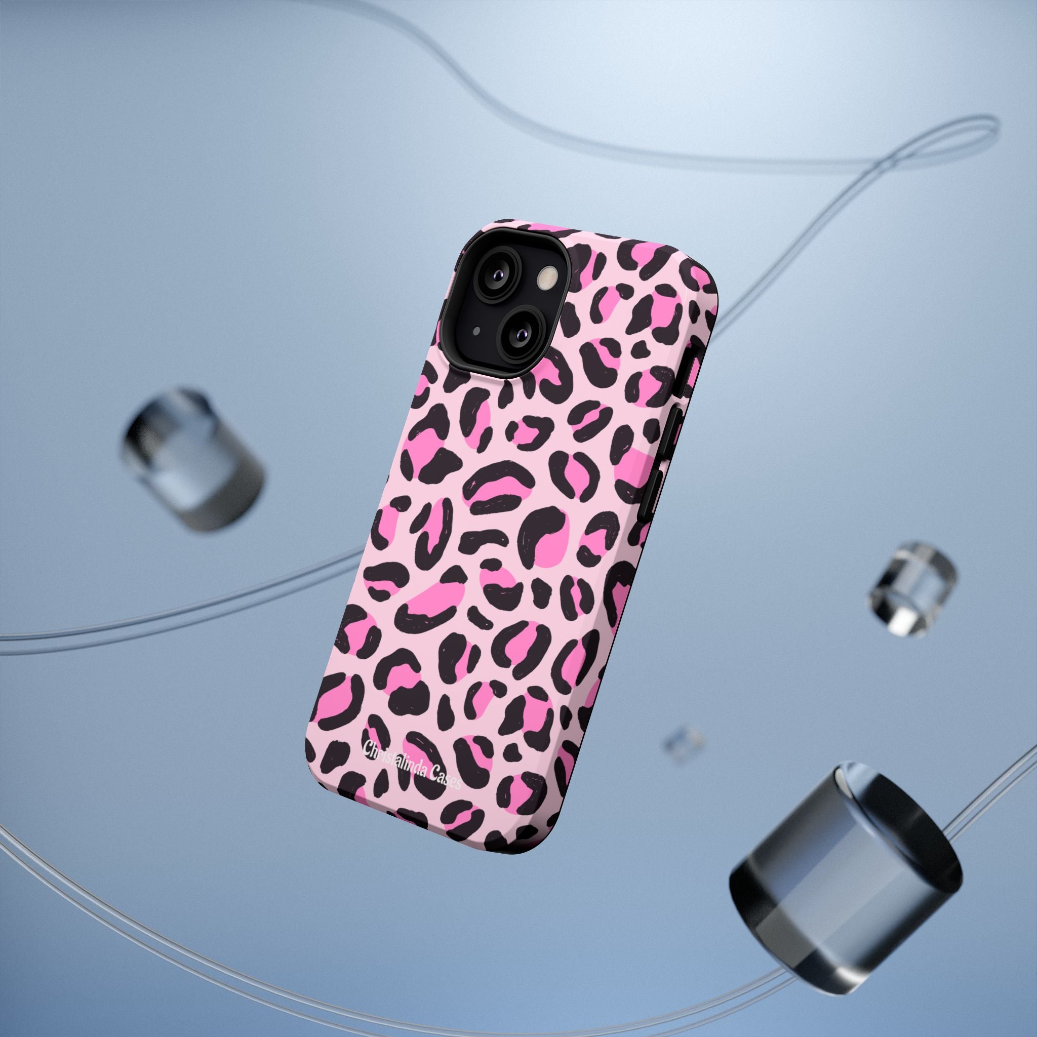 Pink Safari Impact-Resistant MagSafe Phone Case
