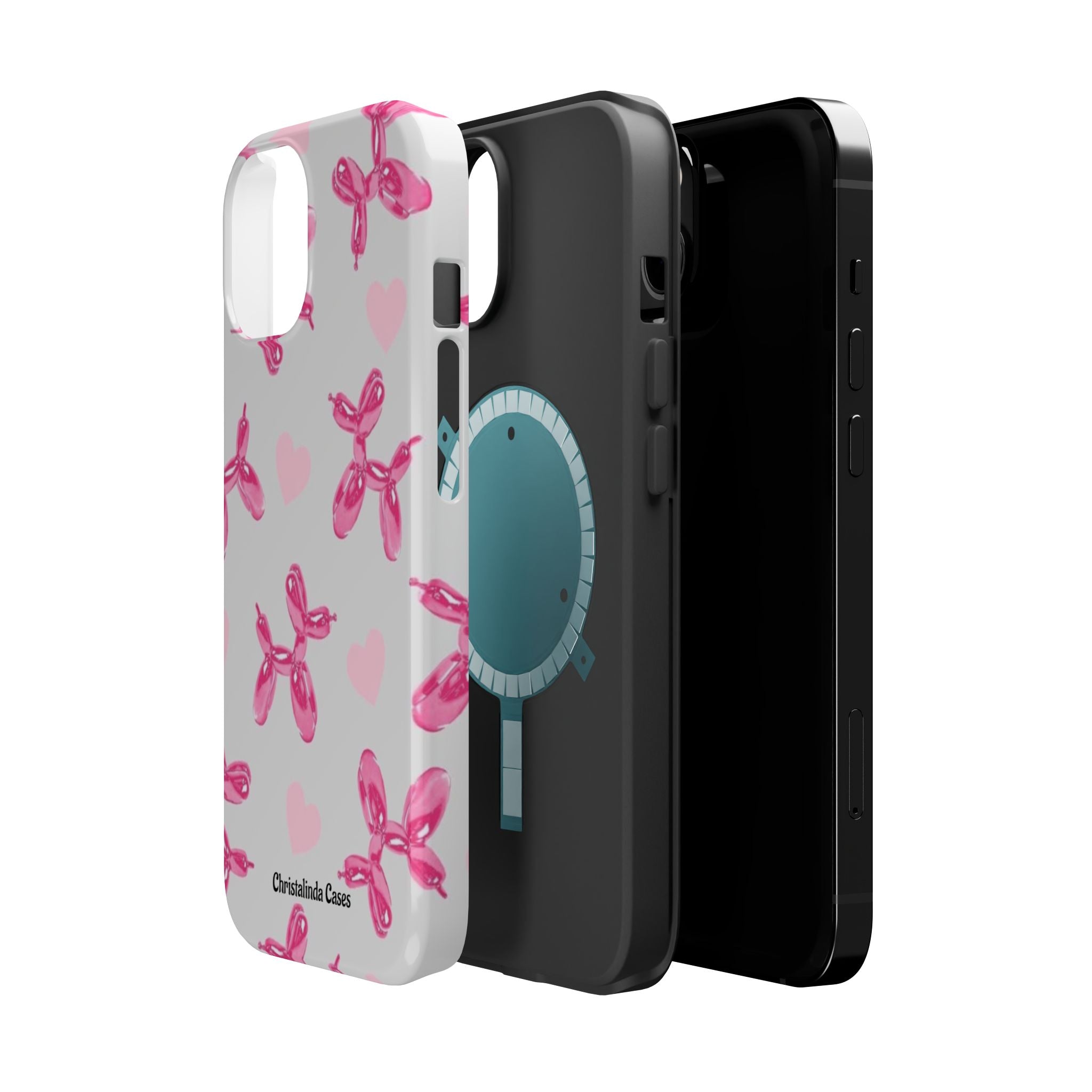 Balloon Charm Impact-Resistant MagSafe phone case