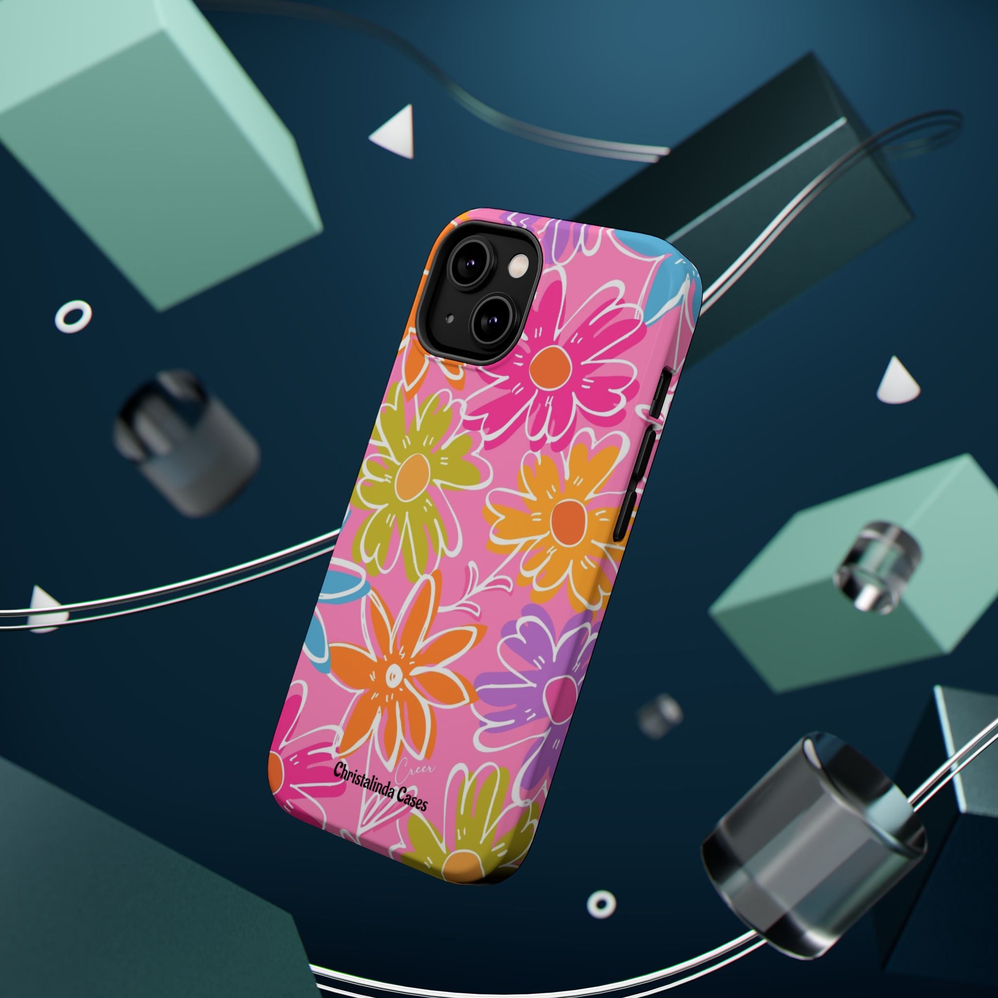 Flower Fiesta Impact-Resistant MagSafePhone Case