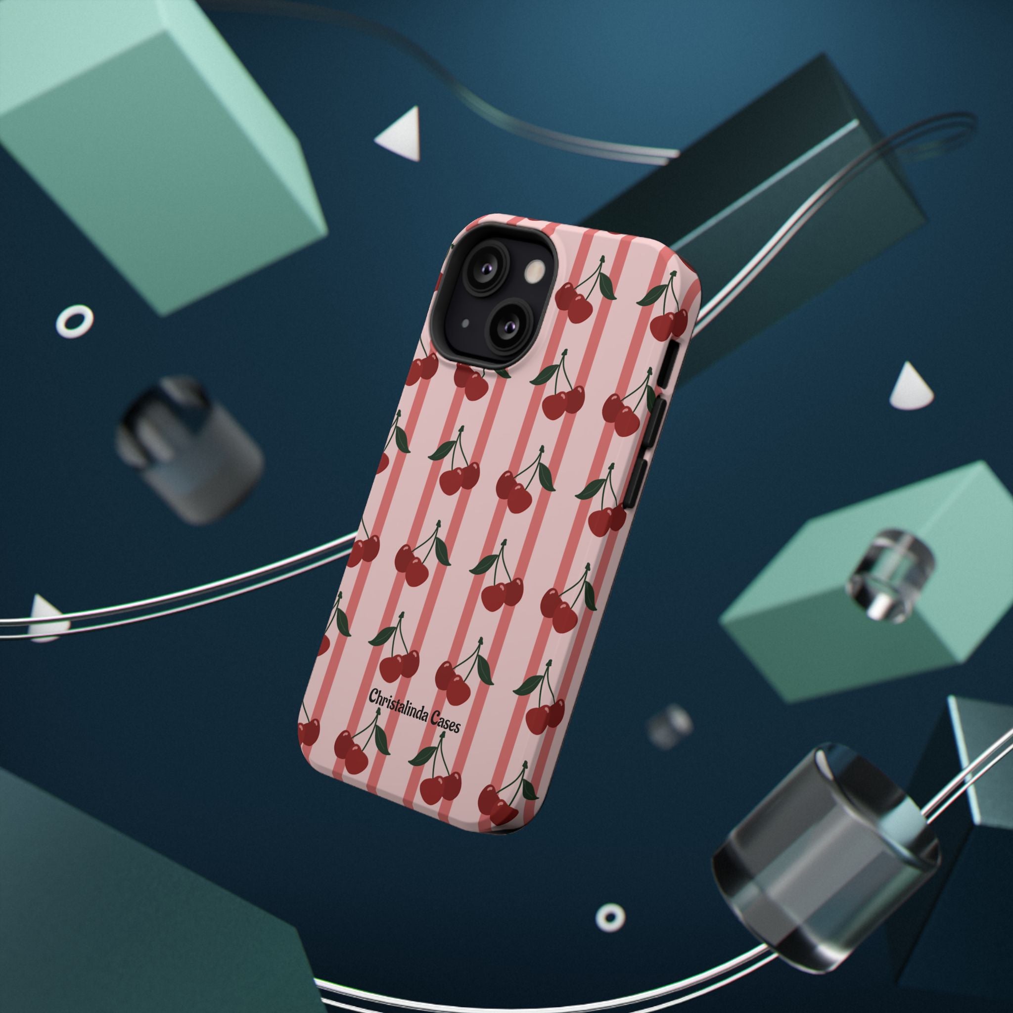 Cherry Kiss MagSafe Impact-Resistant Case