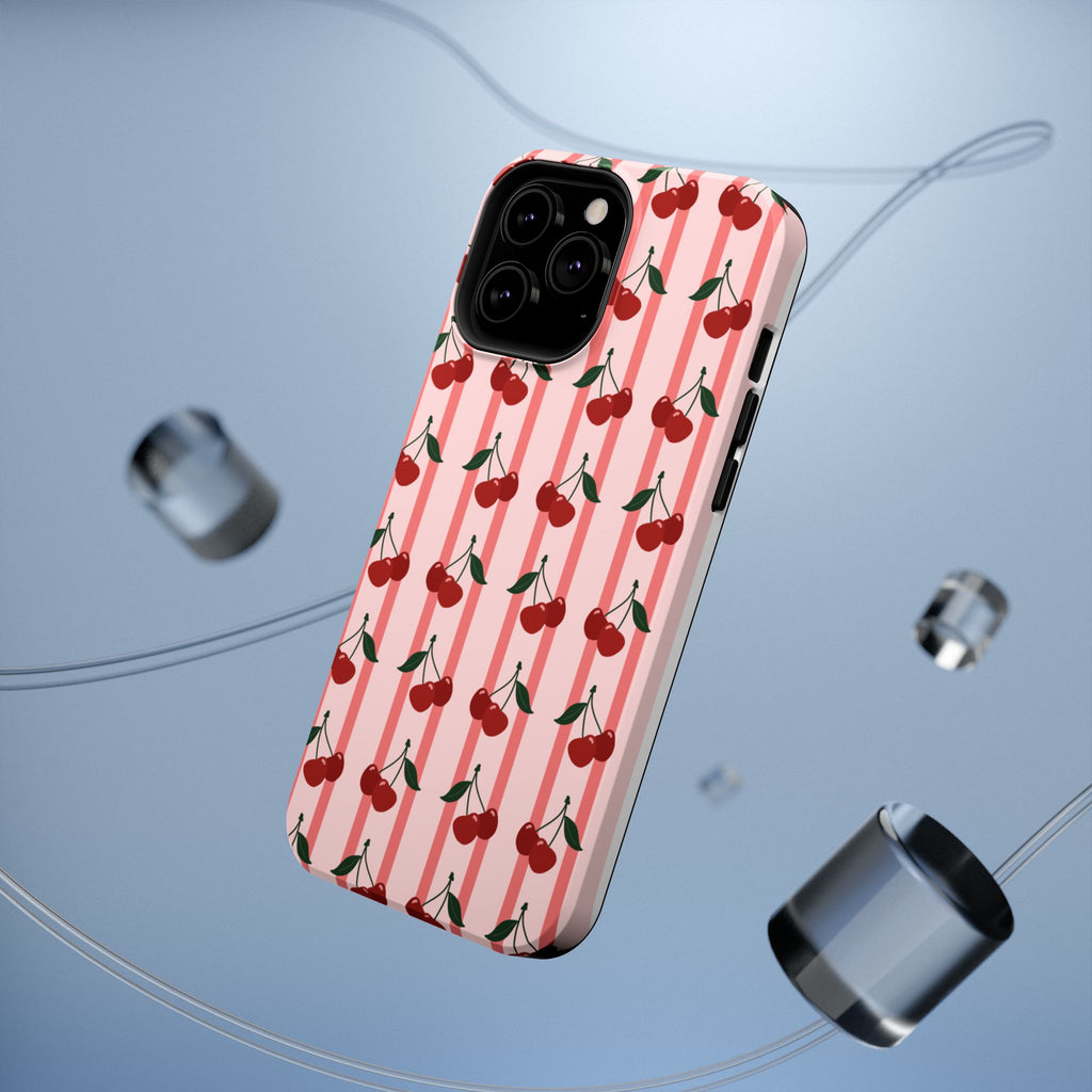 Cherry Kiss MagSafe Impact-Resistant Case