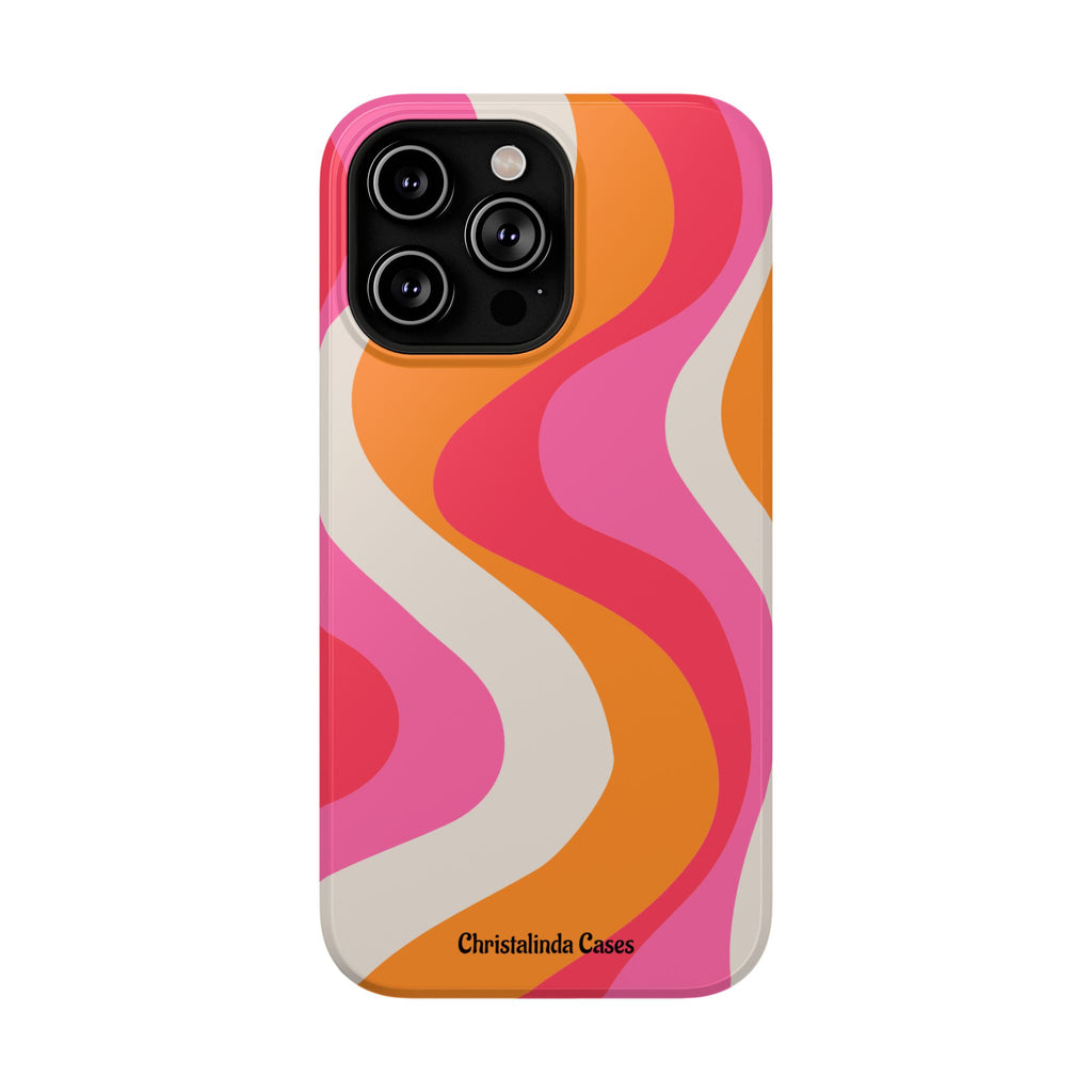 Sunset Sorbet Impact-Resistant MagSafe Phone Case