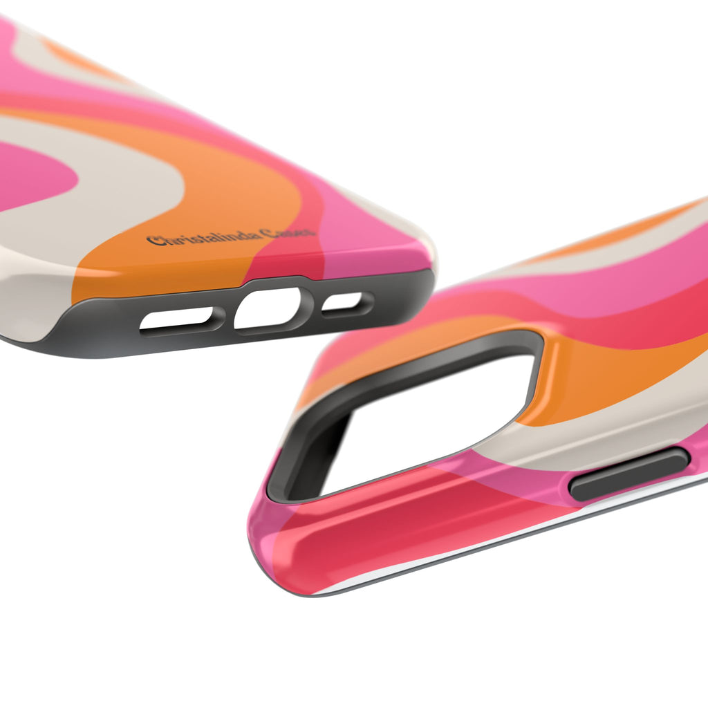 Sunset Sorbet Impact-Resistant MagSafe Phone Case