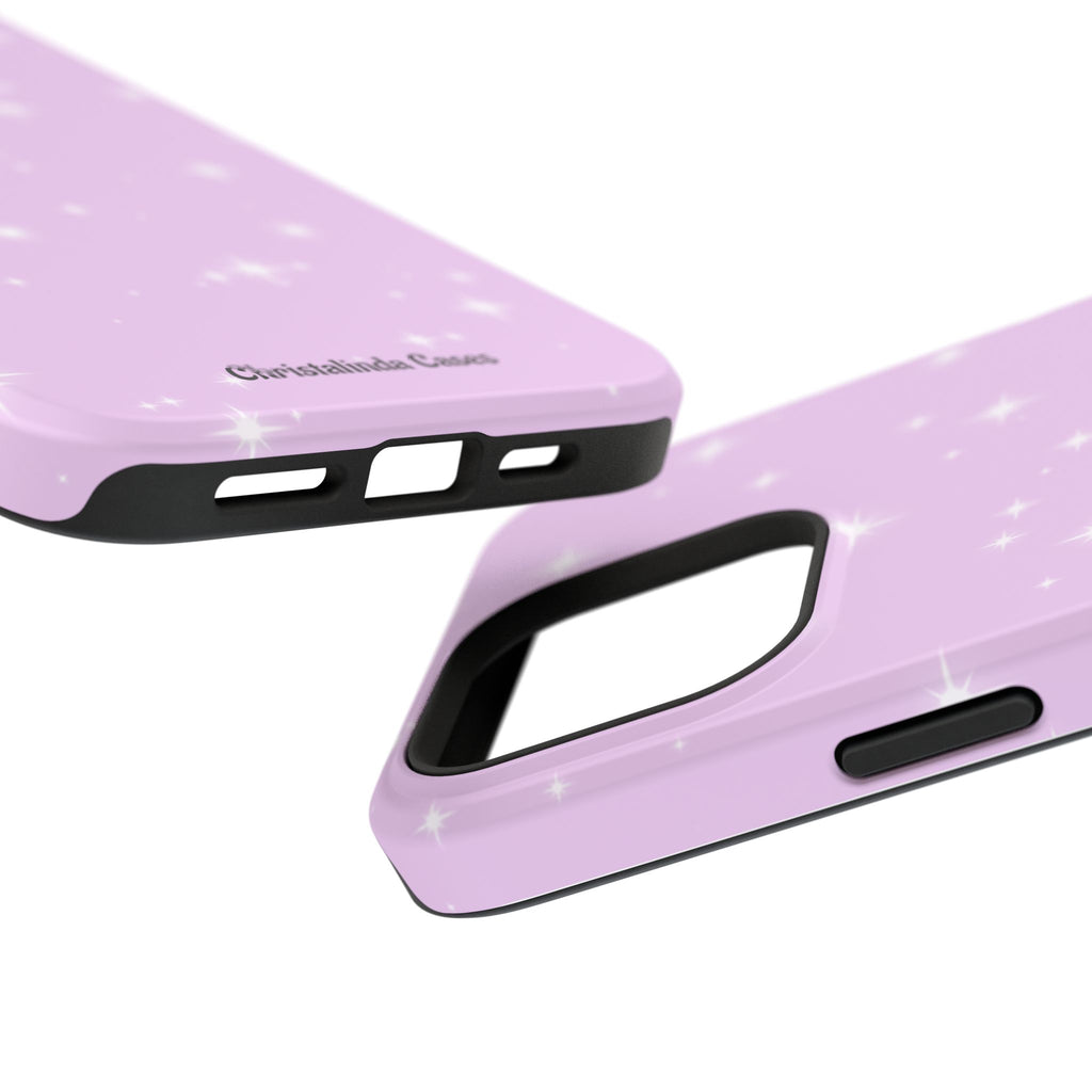Sparkling Lilac Impact MagSafe Phone Case