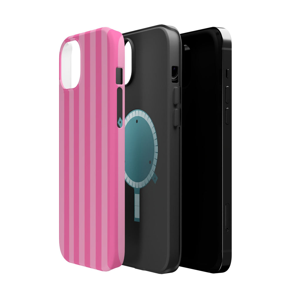 Pretty In Stripes Impact-Resistant MagSafe Phone Case