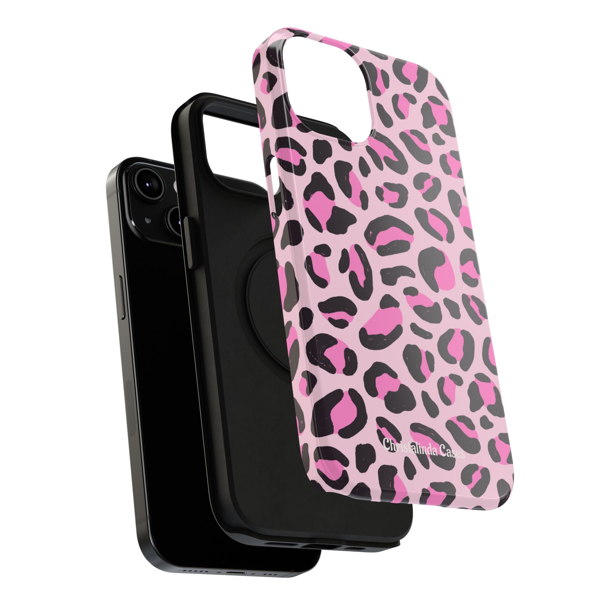 Pink Safari Impact-Resistant MagSafe Phone Case