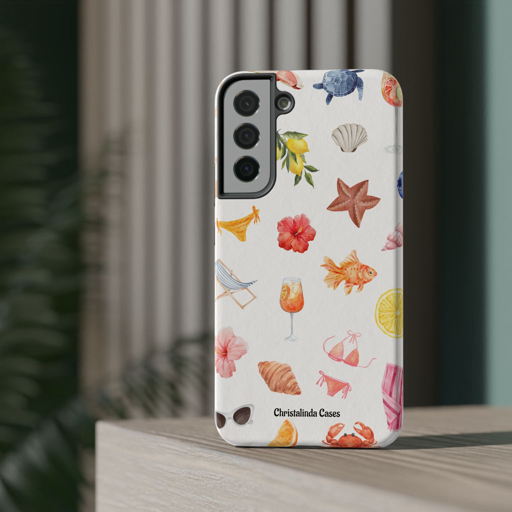 Coastal Escape Impact-Resistant Phone Case
