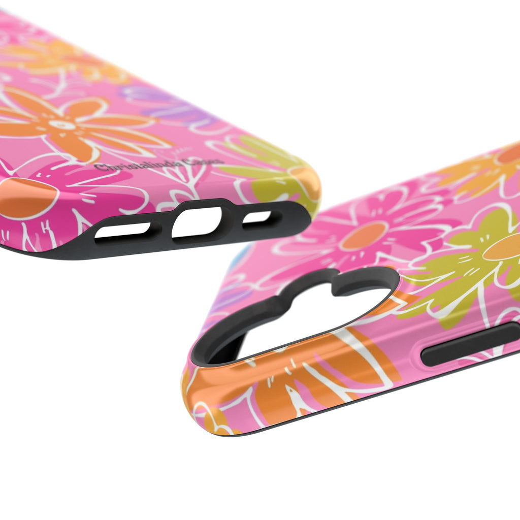Flower Fiesta Impact-Resistant MagSafePhone Case