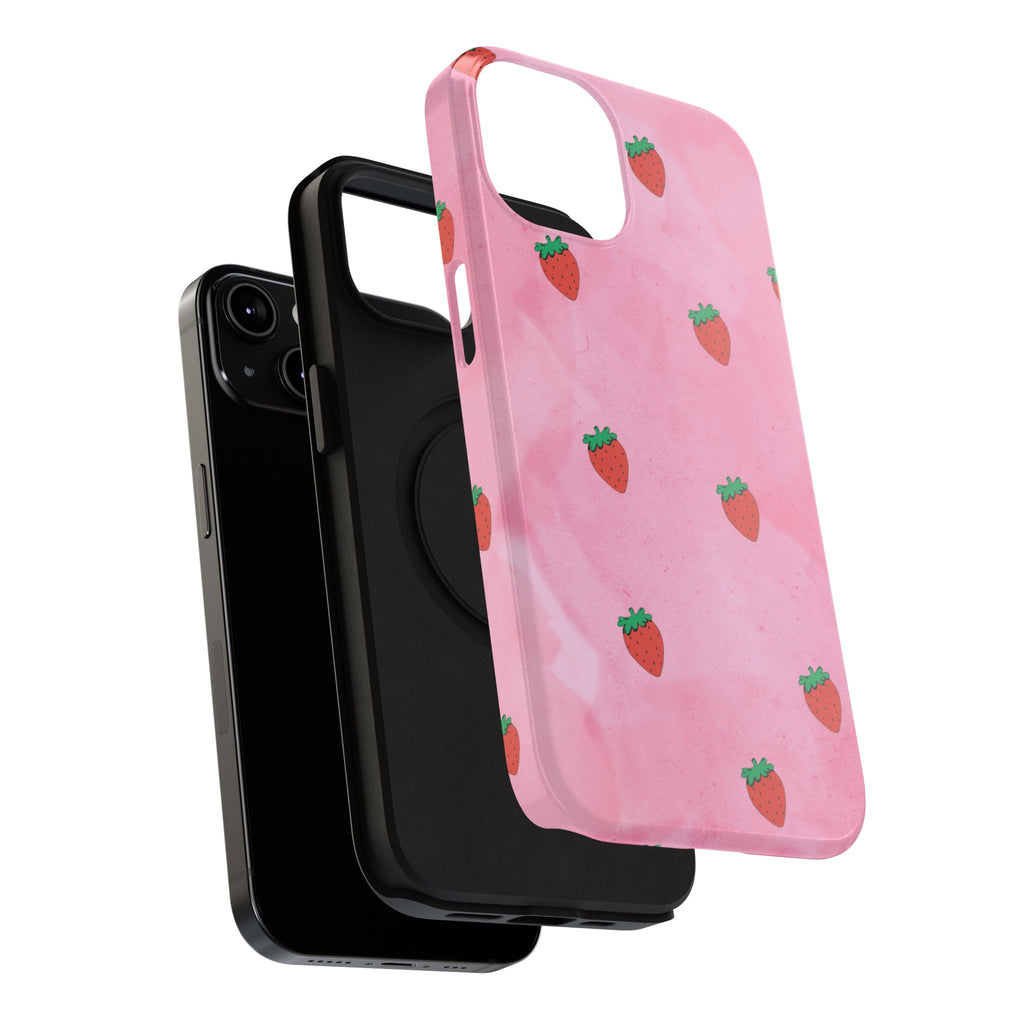 Strawberry Street MagSafe Impact-Resistant Phone Case