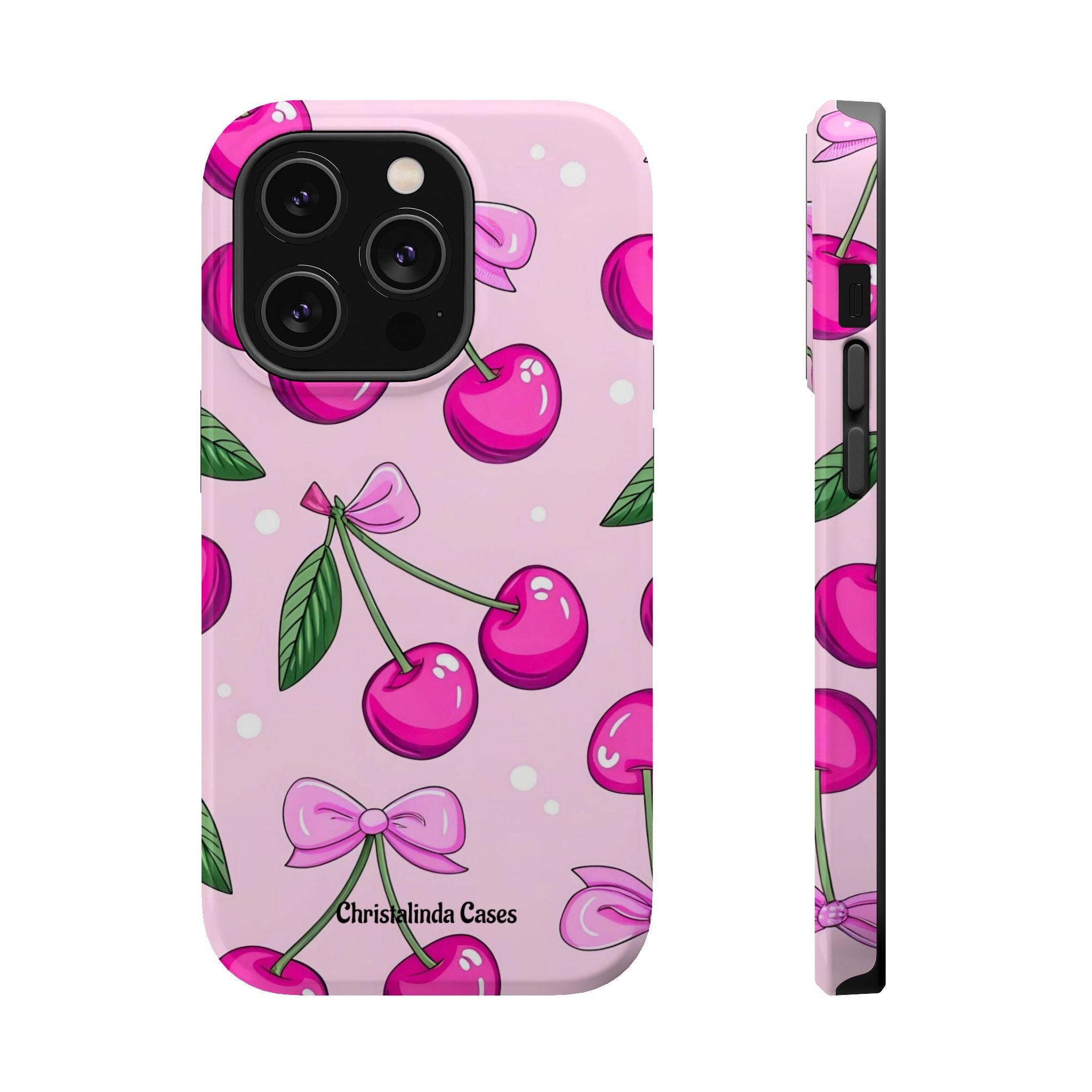 Cherry Cutie Impact-Resistant MagSafe Phone Case