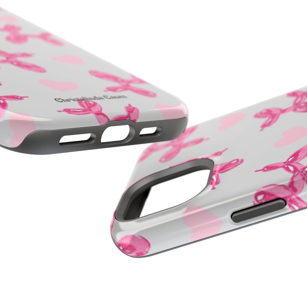 Balloon Charm Impact-Resistant MagSafe phone case