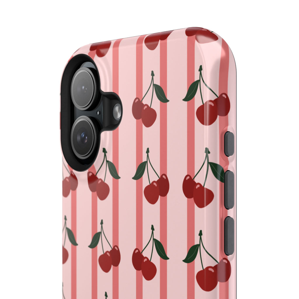 Cherry Kiss MagSafe Impact-Resistant Case