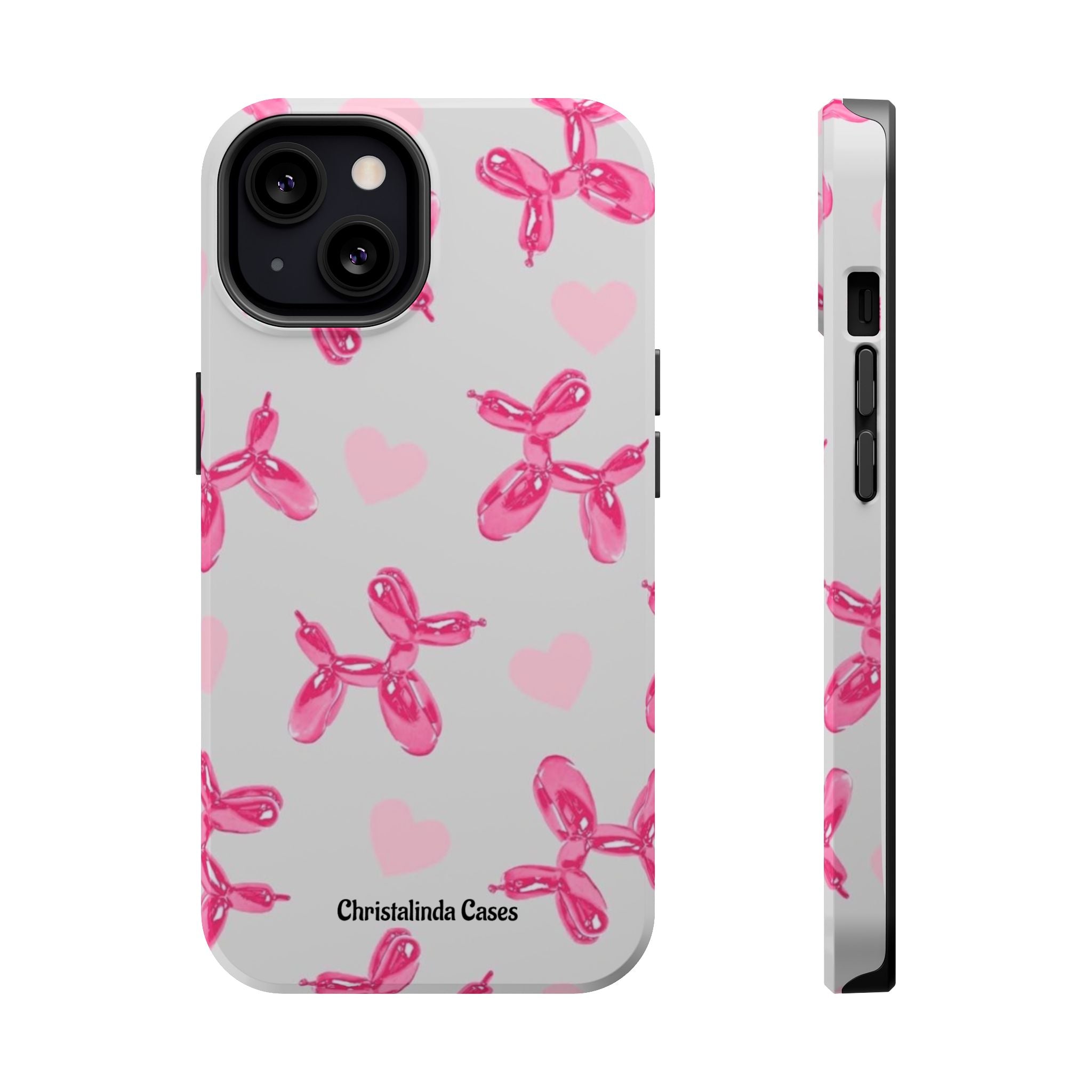 Balloon Charm Impact-Resistant MagSafe phone case