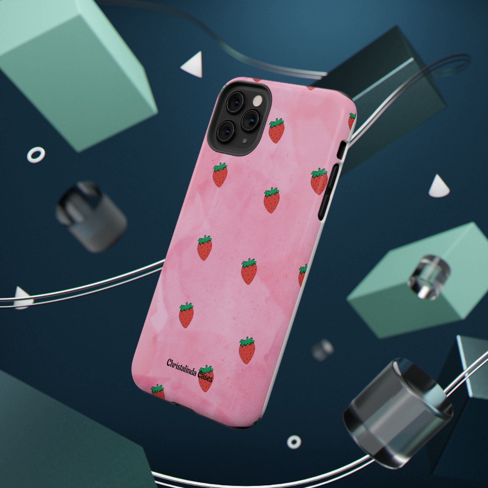 Strawberry Street MagSafe Impact-Resistant Phone Case