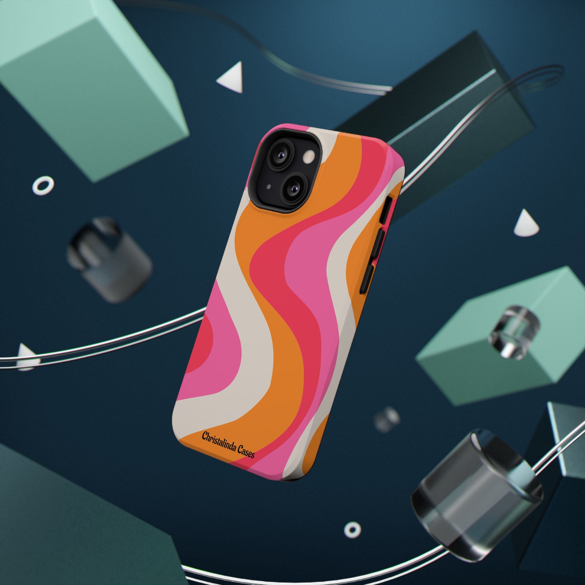 Sunset Sorbet Impact-Resistant MagSafe Phone Case