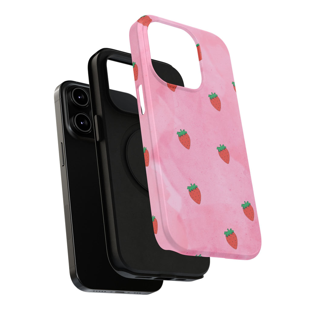 Strawberry Street MagSafe Impact-Resistant Phone Case