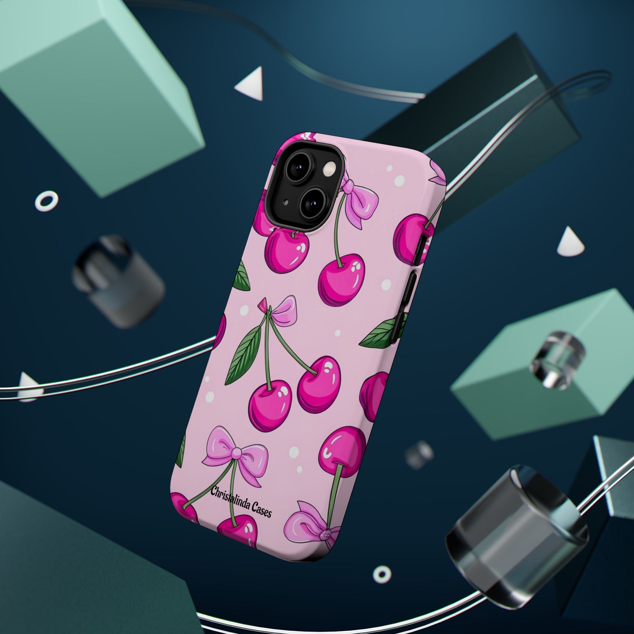 Cherry Cutie Impact-Resistant MagSafe Phone Case