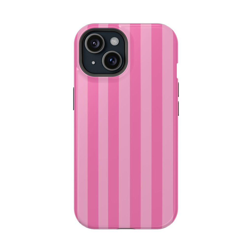 Pretty In Stripes Impact-Resistant MagSafe Phone Case