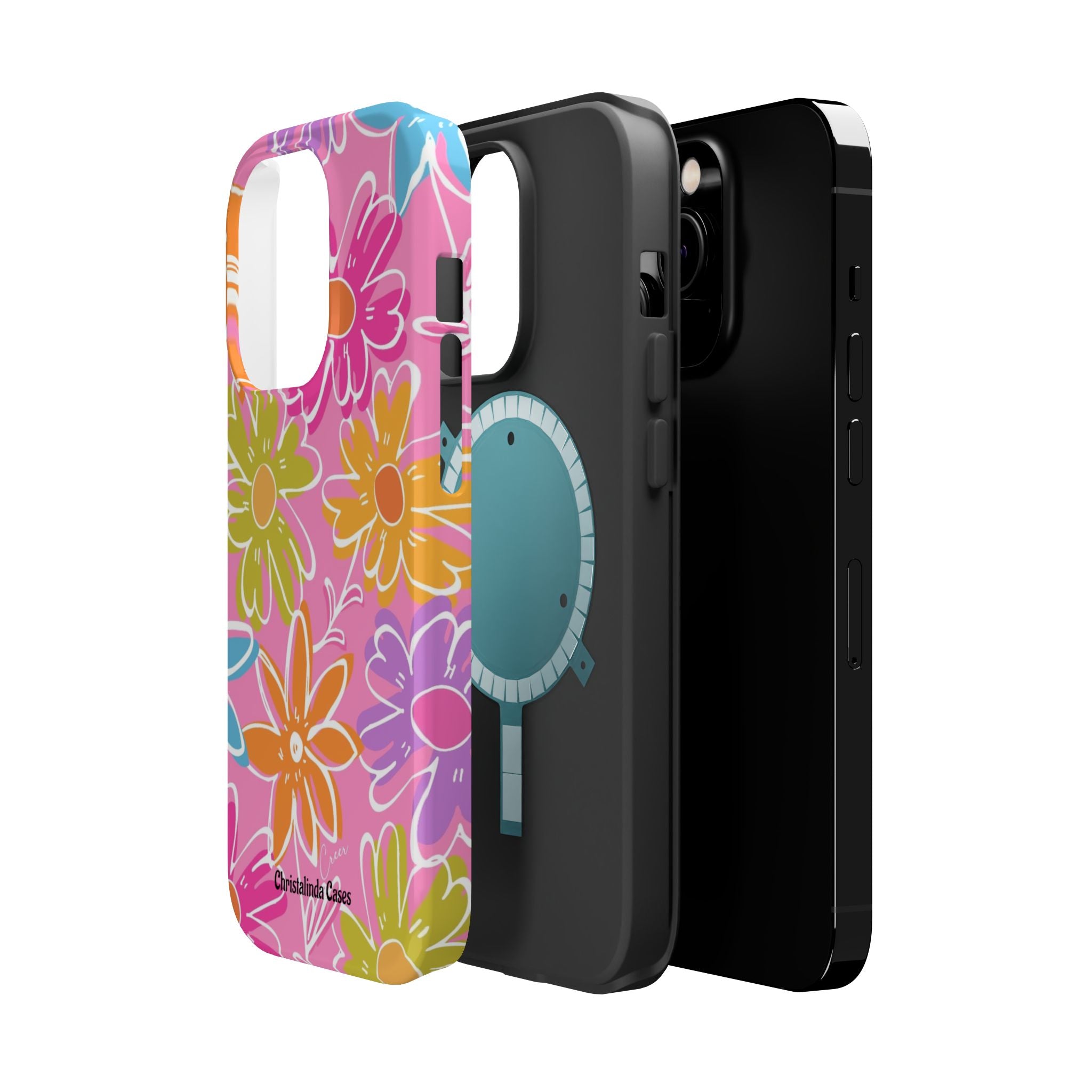 Flower Fiesta Impact-Resistant MagSafePhone Case