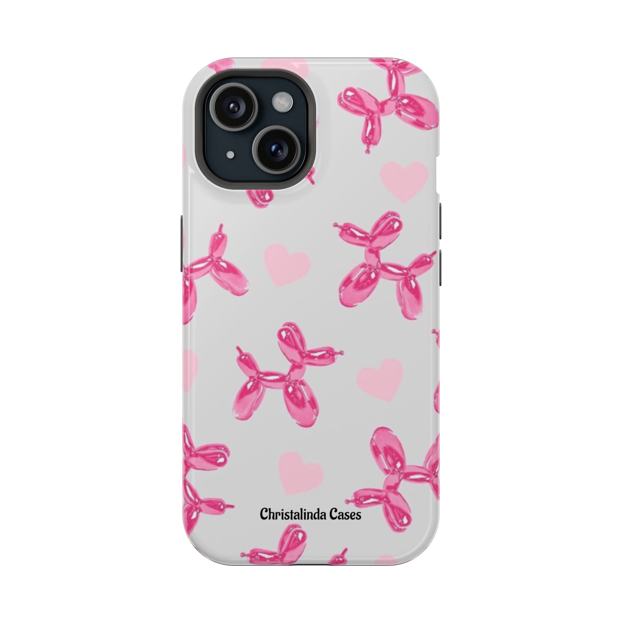 Balloon Charm Impact-Resistant MagSafe phone case