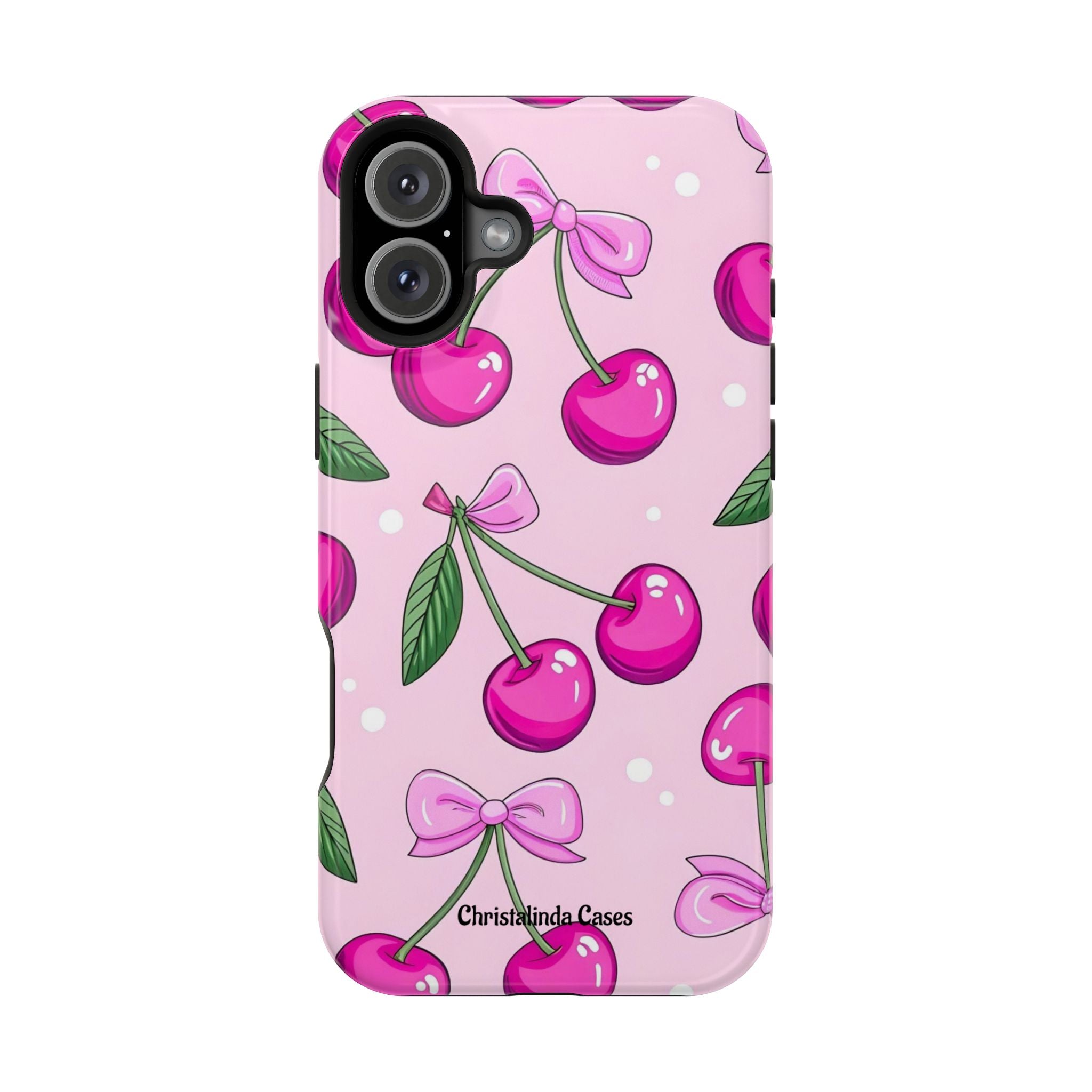 Cherry Cutie Impact-Resistant MagSafe Phone Case
