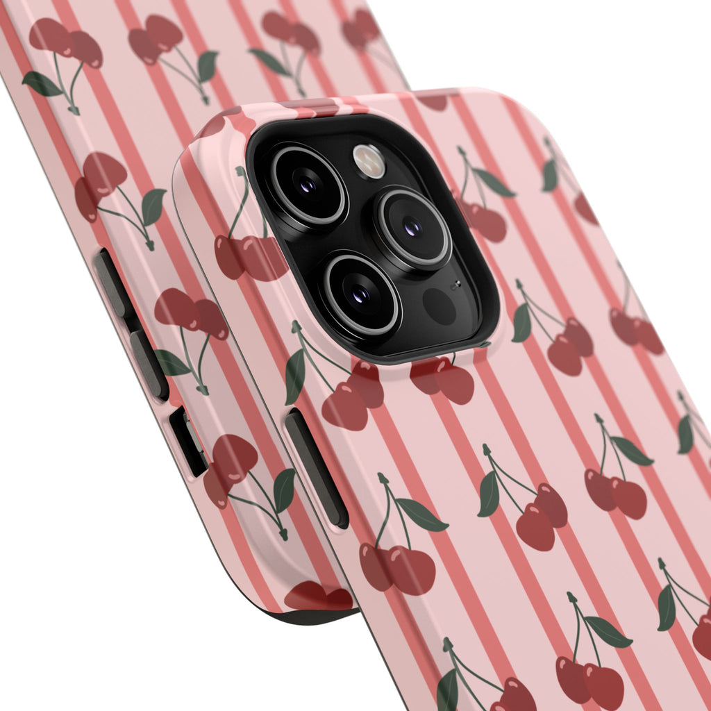 Cherry Kiss MagSafe Impact-Resistant Case