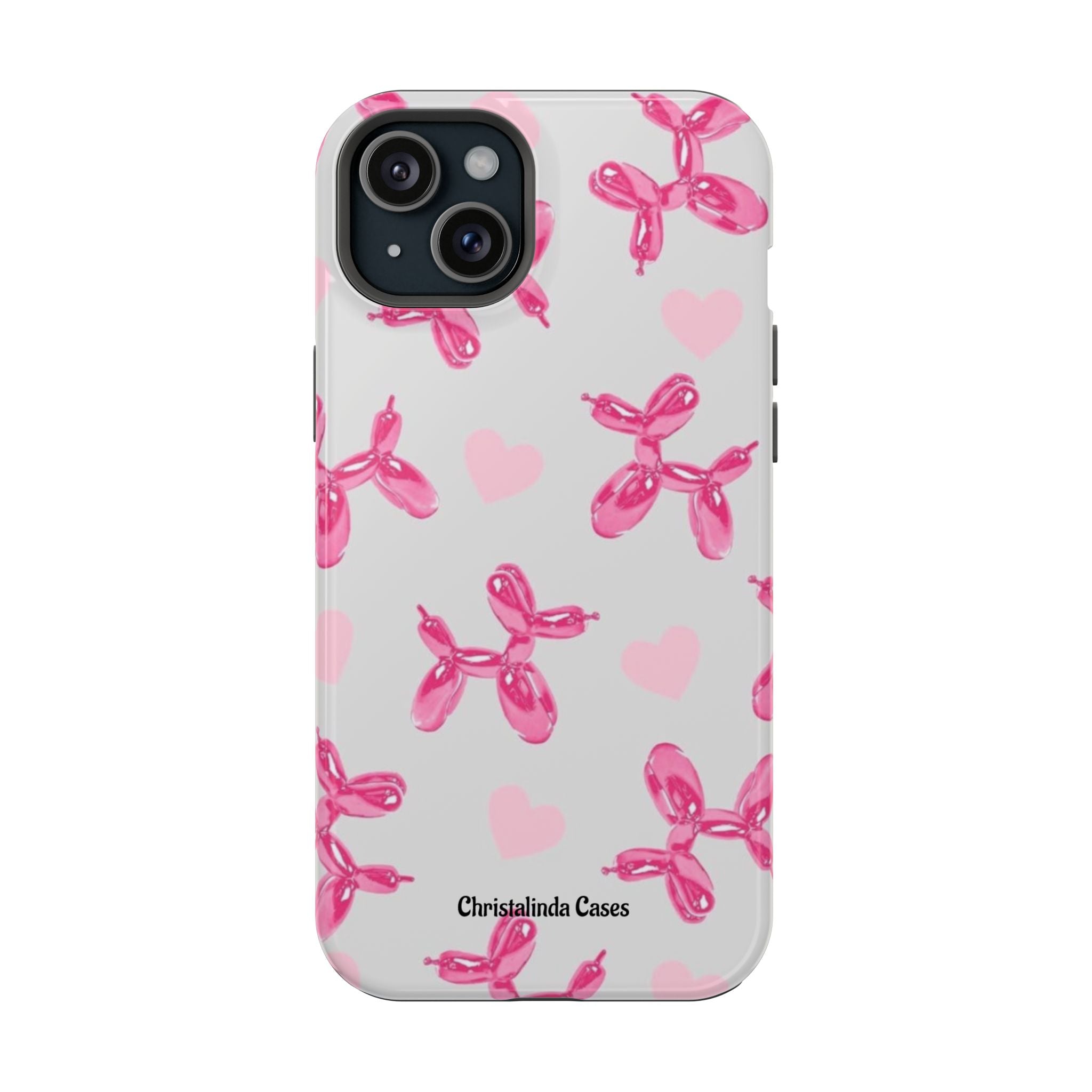 Balloon Charm Impact-Resistant MagSafe phone case