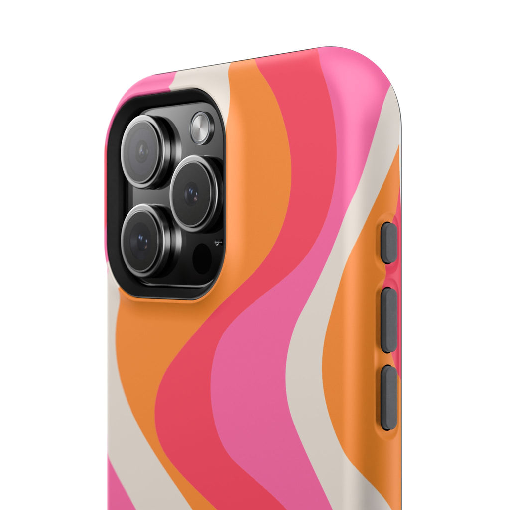 Sunset Sorbet Impact-Resistant MagSafe Phone Case