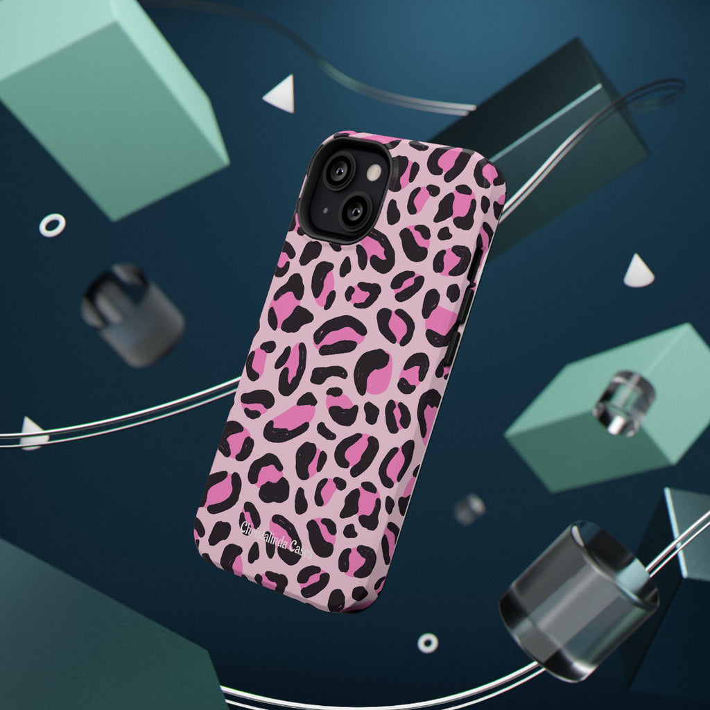 Pink Safari Impact-Resistant MagSafe Phone Case