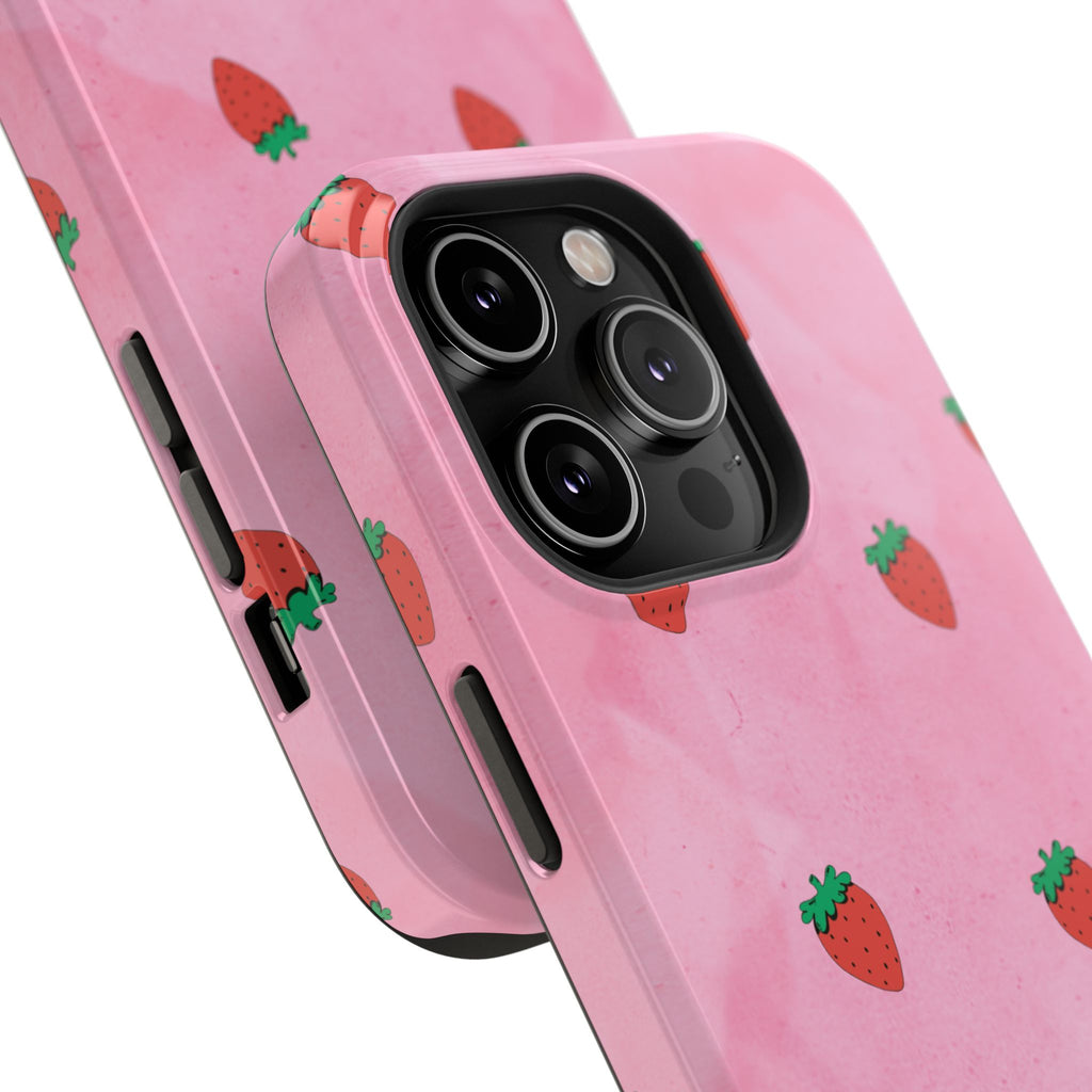 Strawberry Street MagSafe Impact-Resistant Phone Case